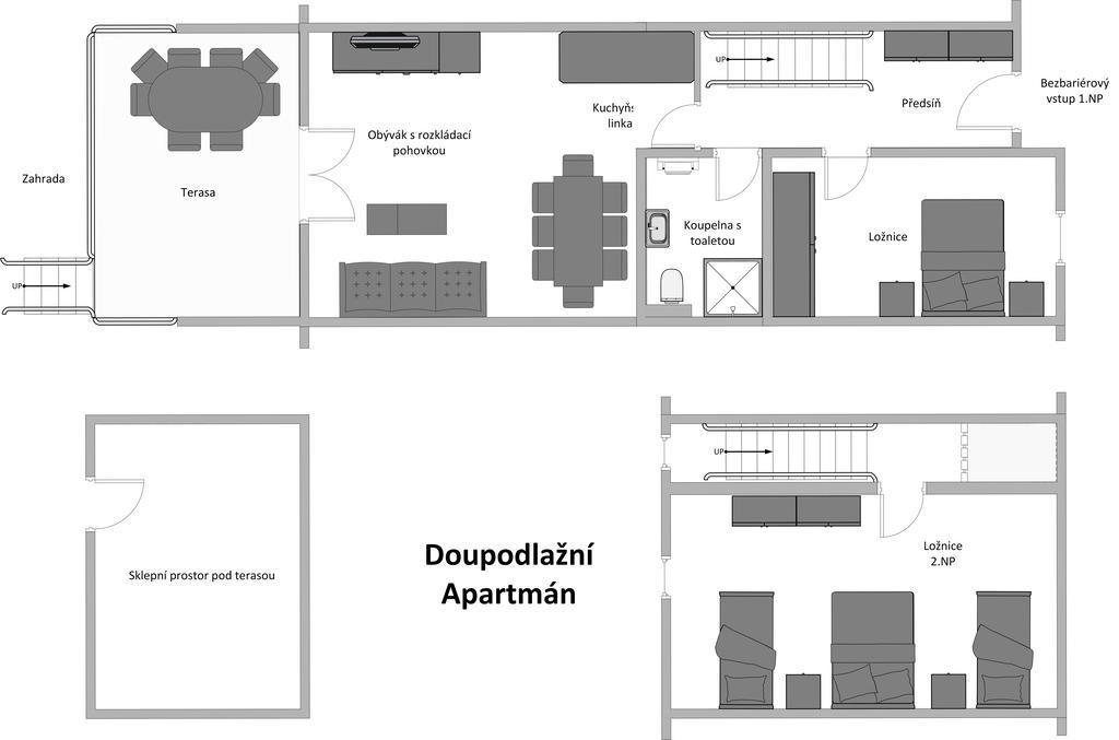 Apartmany Хлоховец Екстериор снимка